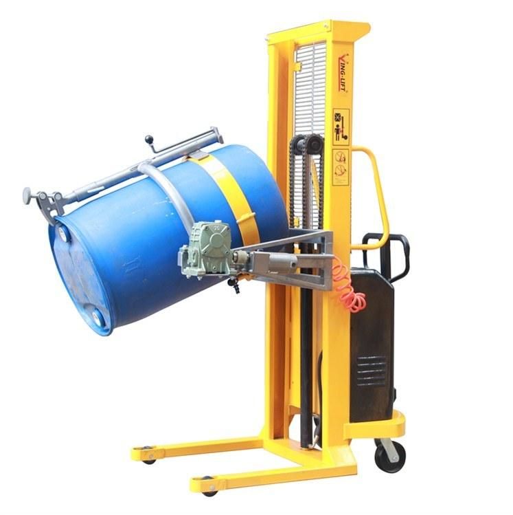 Electric Hydraulic Oil Drum Pallet Stacker Lifter with High Quality Barrel Stacker Yl520 Series