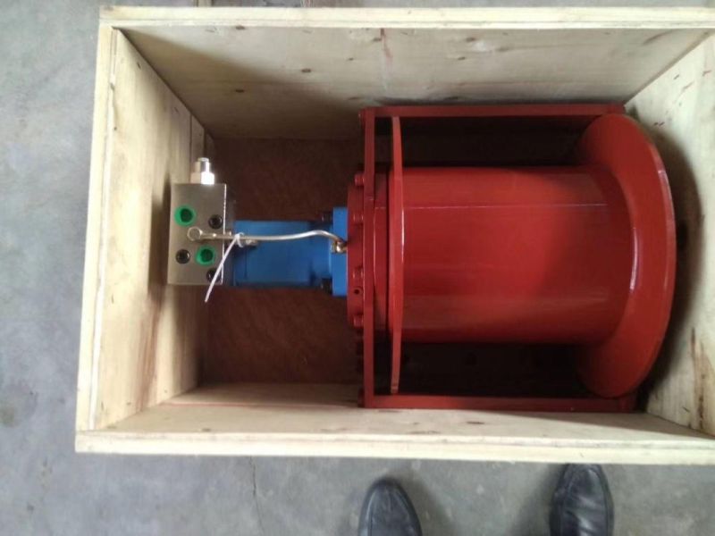 3.5 Ton 35 Kn Hydraulic Ce Winch with Safefail Brake
