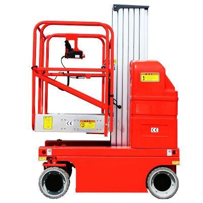 6m to 9m Driveable Hydraulic Vertical Mast Man Lift