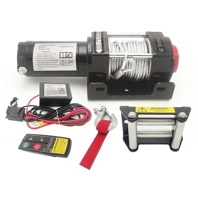 12000lbs 1500 Lb 2 Ton 3ton Electric Winch Hydraulic 3 Tons