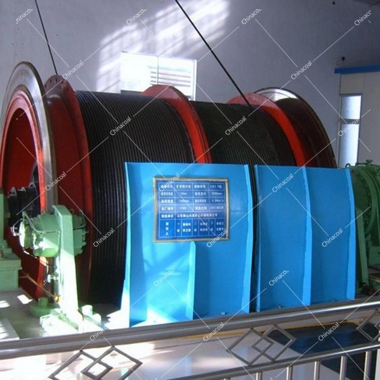 Multi-Rope Friction Mine Hoist Winch for Mine Lifting Materials