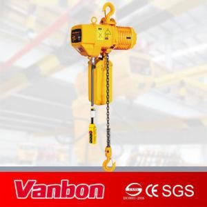 1ton Fixed Type Electric Chain Hoist (WBH-01001SF)