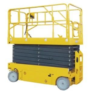 300kg 10m 12m Electric Scissor Lift Aerial Work Platform with Ce