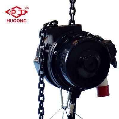 Prices 500kg 1000kg 2000kg 10m Electric Stage Chain Winch Hoist