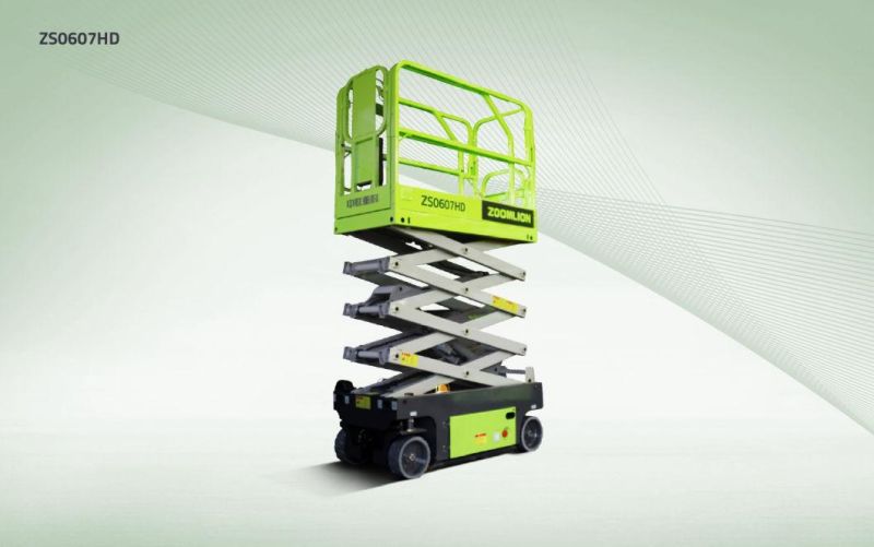 Zoomlion 14m Hydraulic Scissor Lifts Zs1414HD Aerial Working Platform