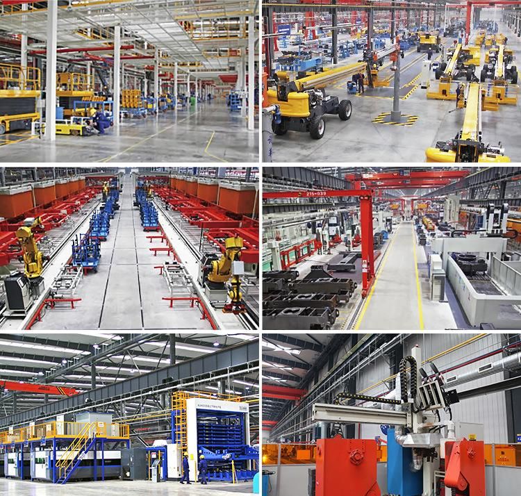 XCMG 10m Sale Electric Scissor Lift Mobile Lifting Platform