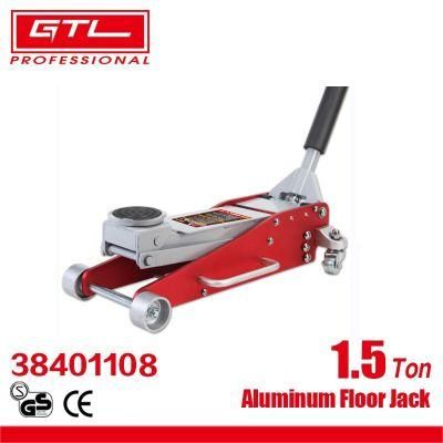 1.5ton Capacity Car/Auto Repair Tools Durable Lifting Jacks Aluminium/Steel Construction Floor Jack with Wheels (38401108)