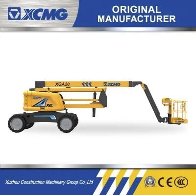 XCMG Official 20 Meter Self-Propelled Articulated Boom Lift China Hydraulic Mobile Boom Lift Platform Xga20 Price