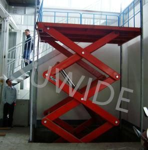 Hot Sale Hydraulic Goods Lift Table Warehouse Material Handling Electric Scissor Lift Platform