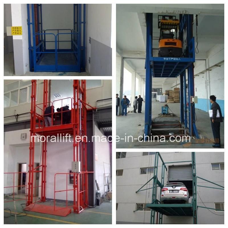 Heavy Load Material Lifting Equipment Hydraulic Freight Elevator