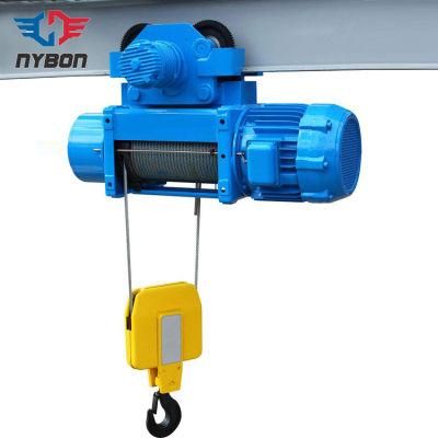 China Supplier CD MD Single Speed Double Speed Wire Rope Electric Hoist