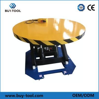 360-Degree Rotating Platform Rotary Platform Lift Table