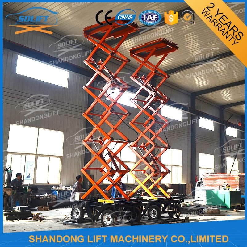 Hydraulic Automatic Electric Scaffolding Scissor Ladder