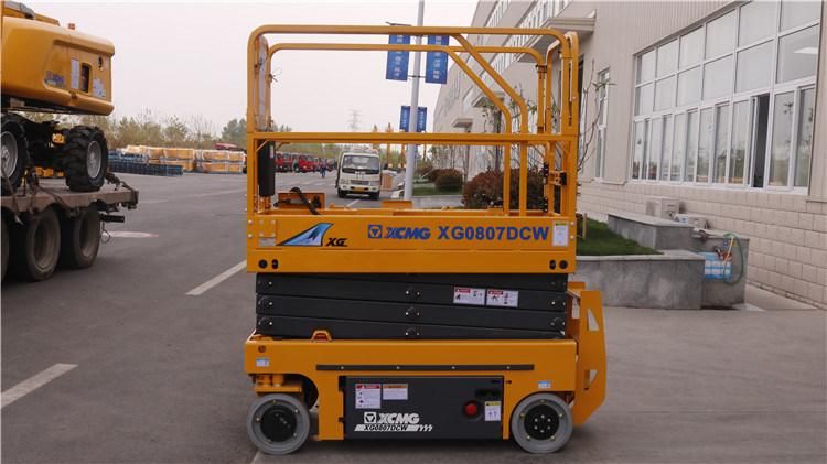 XCMG Official 6m-16m Hydraulic Electric Self Propelled Scissor Lift China New Mobile Aerial Working Platform Equipment Price