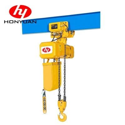 3ton Wireless Remote Electric Chain Hoist with Overload Cluch for Crane by CE Certificate