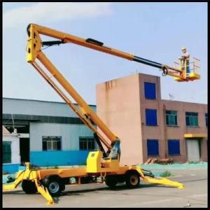 8m Fold Arm Aerial Man Lift Equipment