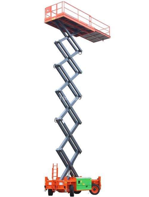 CE Approved Self Propelled Scissor Man Lift Jcpt1418DC Mobile Lifting Platform Price