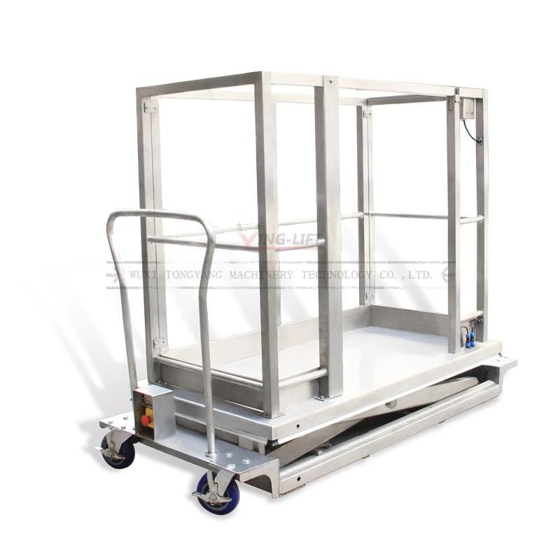 Lift Table Stainless Steel Electric Motor Pallet