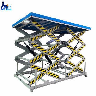 3ton Heavy Duty Hydraulic Lifter Electric Scissor Lift for Car