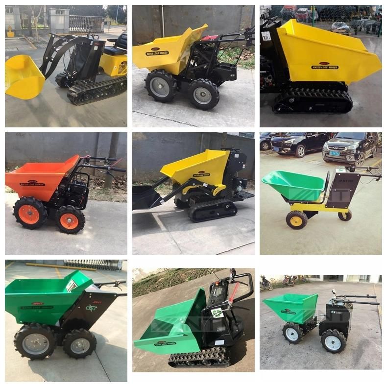 Hot Sale in Denmark High Quality Manufactors Mini Loader Mini Tractors Mini Dumper Wheel Barrow Sand Loader Tipper Truck