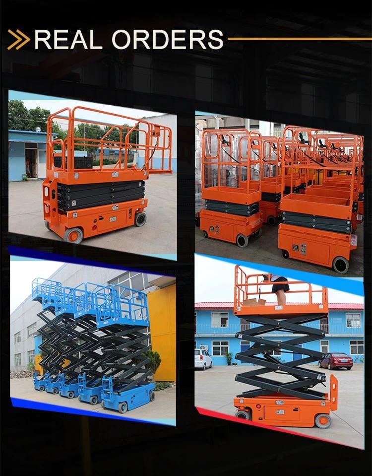 Electric Driven Self-Propelled Mobile Man Lift Hydraulic Lifts Suppliers