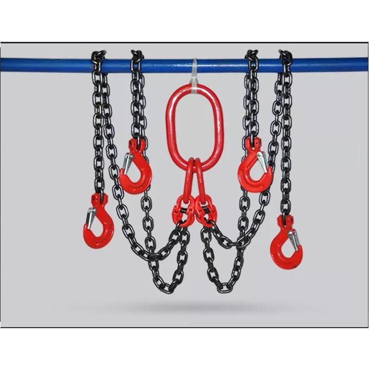 China Factory Wholesale Multi-Leg Lifting with Hook Chain Sling