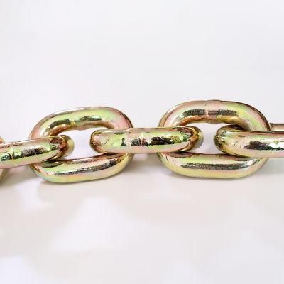 Colorful 80 Grade Alloy Steel Lashing Chain with J Hook