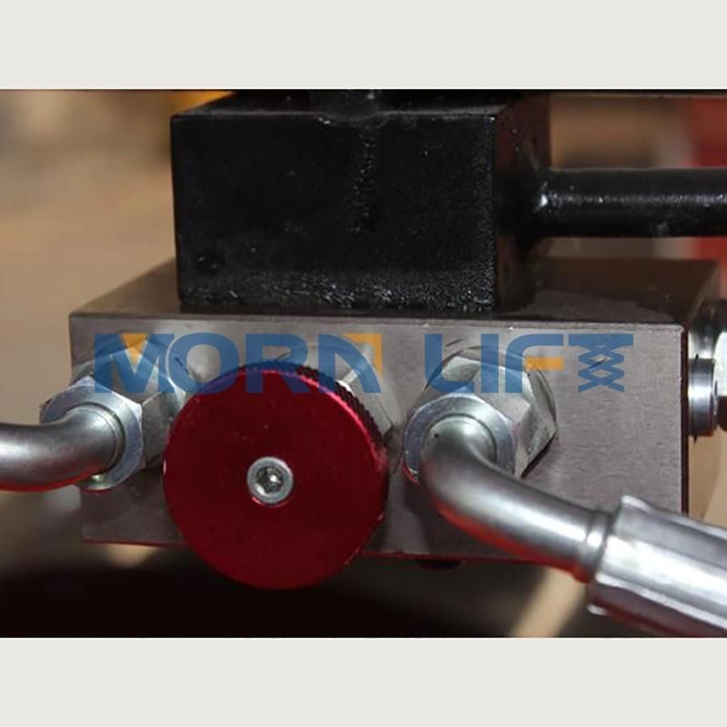 Morn 18m Hydraulic Articulated Trailer Cherry Picker Manual Towed Man Lift