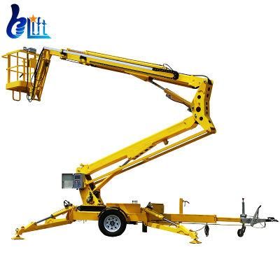 Construction Site Tower Lift High Place Maintenance Electric Lift Platform