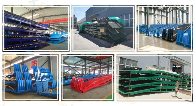 8 Ton Mobile Container Loading Unloading Ramps Truck Load Unload Dock Ramp