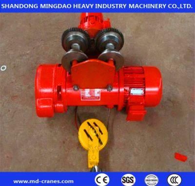 Mingdao 5 T Steel Wire Rope Electric Hoist for Materials Hoisting Delivery for Indonesia Customers