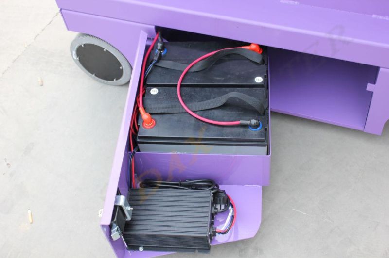 Simple Operation Hydraulic Man Semi-Electric Vertical Lifting Mobile Mini Scissor Lift