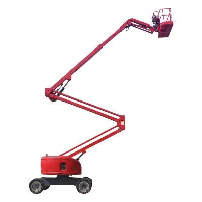 Driveable Diesel Engine Powered Telescopic up-and-Over Boom Lift