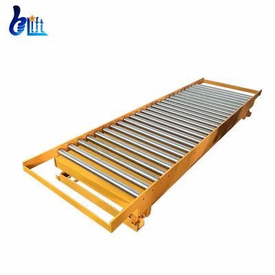 Electric Scissor Lift Roller Hydraulic Lifting Platform Lift Machine Use in Warehouse