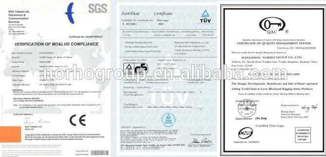 CE GS TUV Approved Chain Hoist/Chain Block (CH-JB)