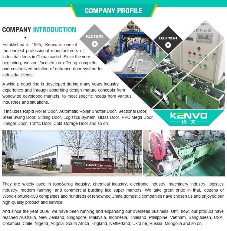 PVC Fabric Curtain Mechanical Dock Shelter for Warehouse Loading Dock