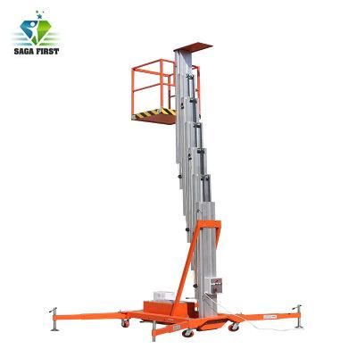 4-22m Hydraulic Single Aluminium Aerial Work Platform