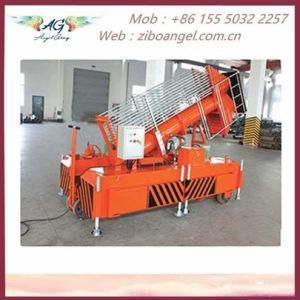 Set of Cylinder Lifting Platform 6m to 30m Full Electric Driving Moving Scissor Lift Platform