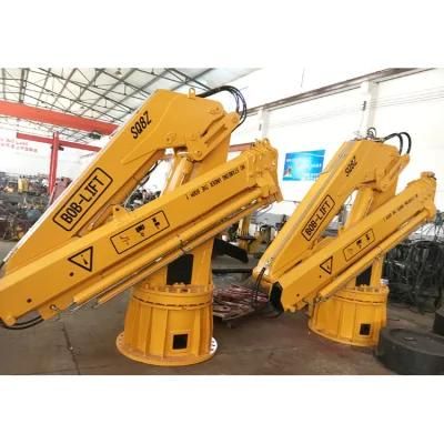 Boat Mounted Mini Hydraulic Crane Small Boat/Marine/Ship Crane