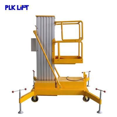 Hydraulic Single Mast Work Lift with Lifting Height up to 10m