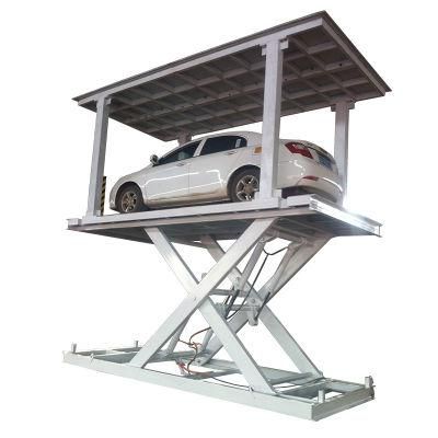 4 Ton Scissor Lifting Platform Car Scissor Lift Hydraulic Lift Table