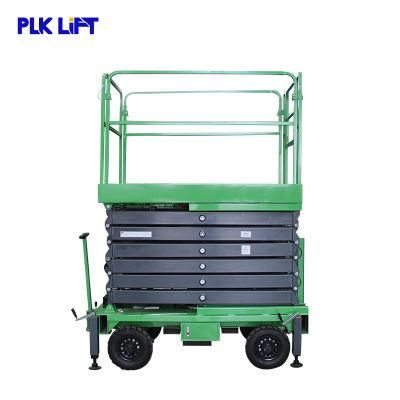 450kg Semi Electric Hydraulic Electric Mobile Scissor Lift