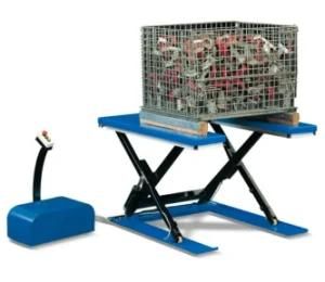 Hu Series 600kg Light Load Hydraulic Scissor Pallet Lift Table