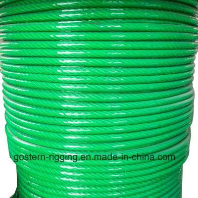 PP PE PVC Coated Steel Wire Rope Sling