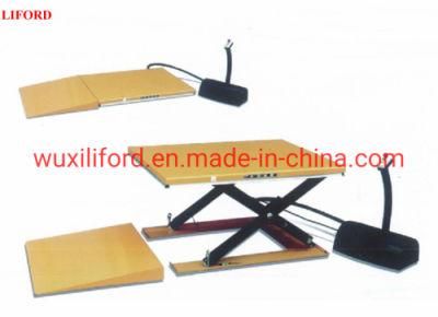1500kg Hy1502 Super Low Lift Table for Assembly Line &amp; Production Line