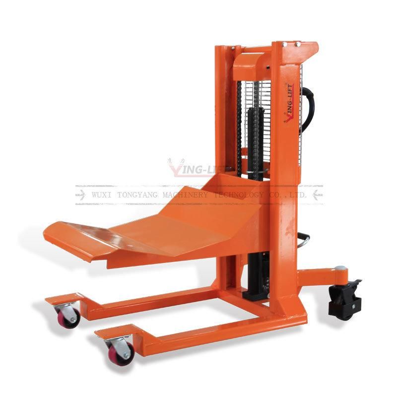 Roll Work Positioner, Roll Lifter, Paper Roll Handling Equipment, Paper Roll Handler, Hand Stacker