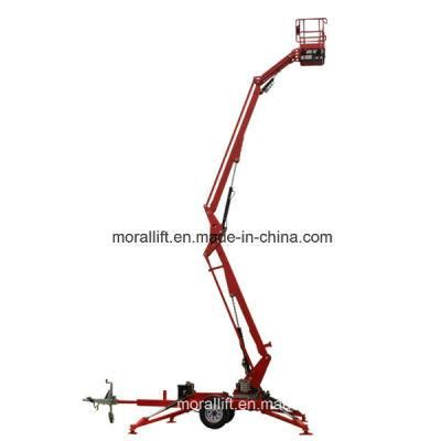 High Quality Mobile CE Certificated Articulated Diesel Boom Lift