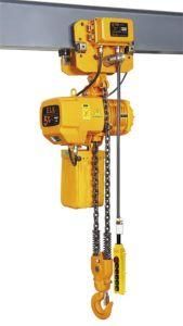 1 Ton Small Electric Chain Hoist Crane with Electric Trolley