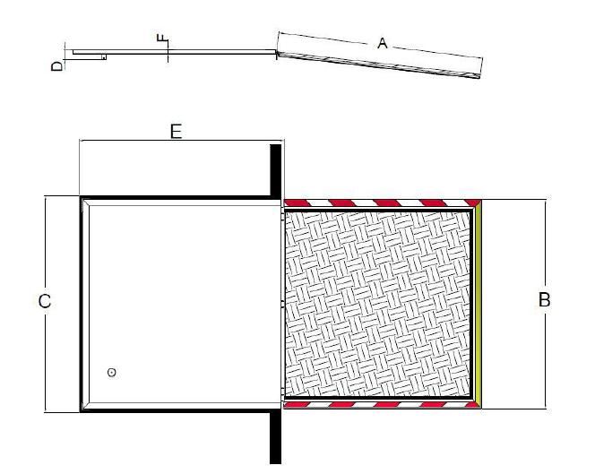 Disabled Electric Aluminum Wheelchair Ramp for Low Floor Bus with 350kg Loading (EWR)