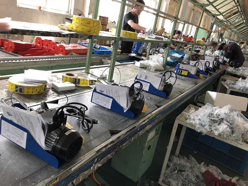 CE Certifiate High Quality PA Type Mini Electric Wire Rope Hoist and Chain Block and Electric Chain Hoist